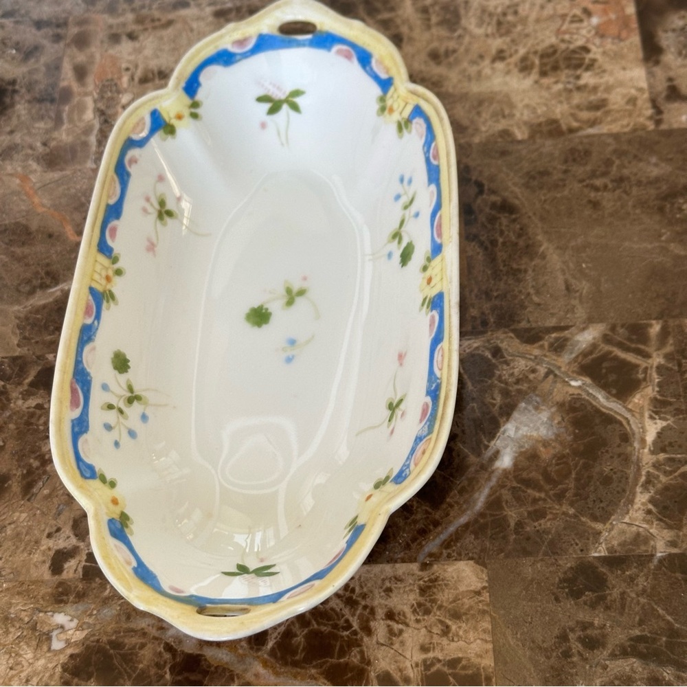 Vintage Hand Painted Nippon Serving Dish